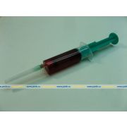 Герметик-шприц красный