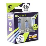 Автолампа Н7 12 V55W МАЯК ULTRA SUPER WHITE +30% 82720+30